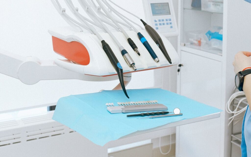 Zahnarzt Geräte und Werkzeug