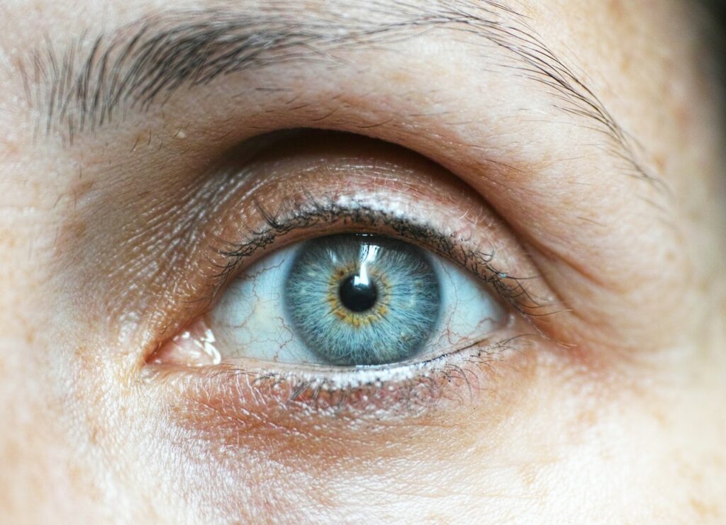 Auge eines Menschen