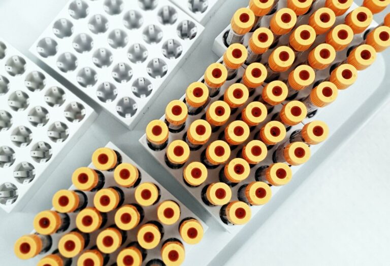 Viele verschiedene Laborproben