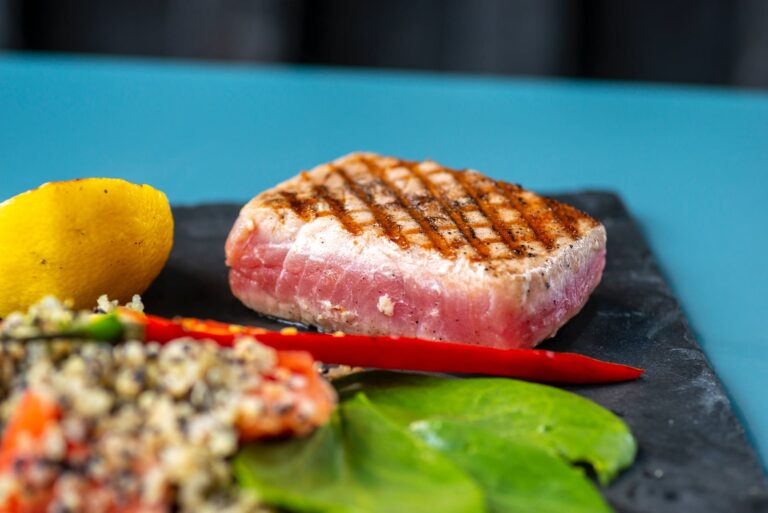 Frisch gebratenes Steak